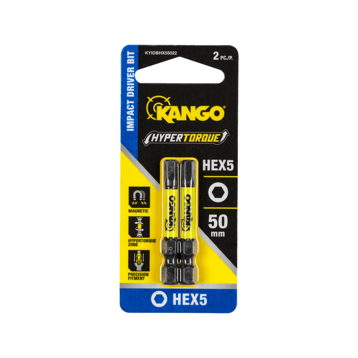 FASTENER DRIVE IMPACT KANGO 50MM 2PK HX5