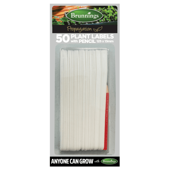 LABEL PLANT BRUNNINGS 127MM WITH PEN