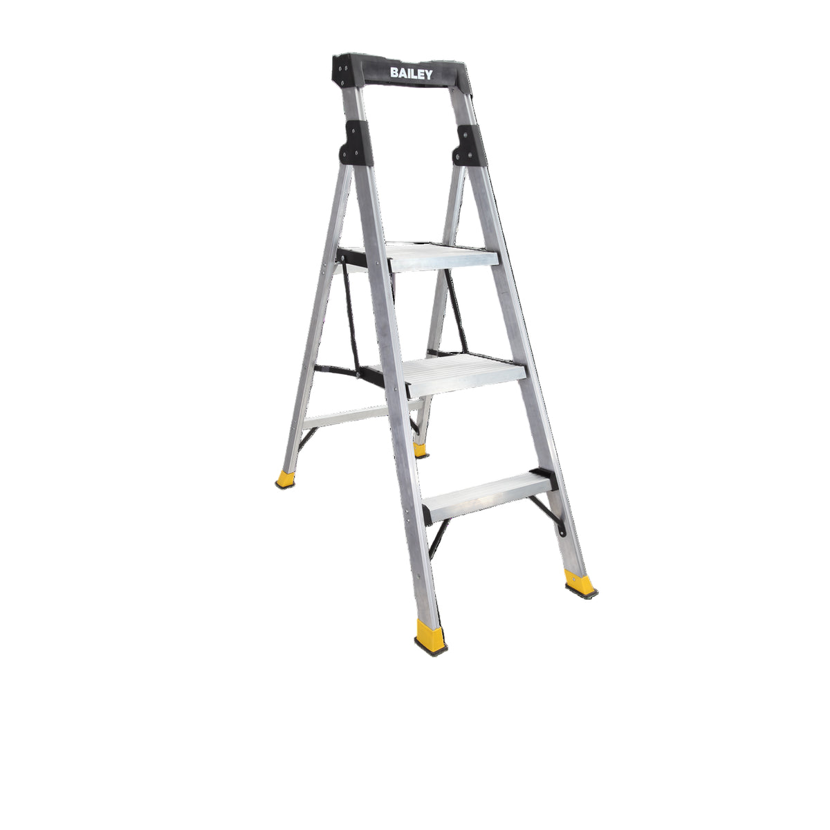 LADDER STEP STOOL TWIN PLTFORM 120KG 3 S — Island Enterprises Limited