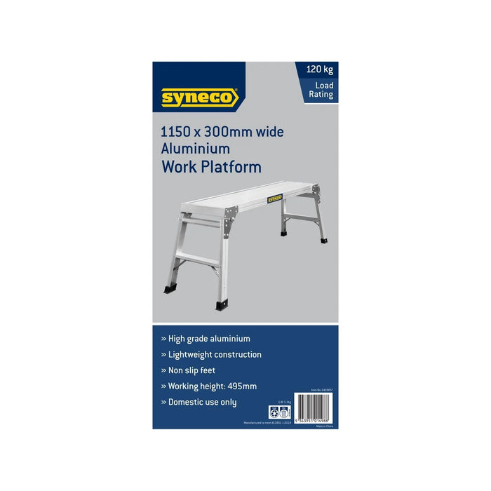 LADDER WORK PLATFORM SYNECO 120KG DOM HW