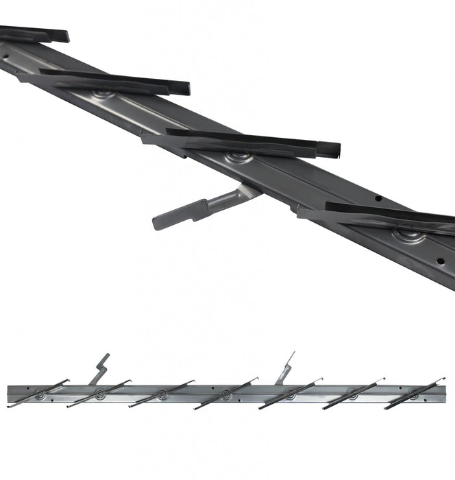 LOUVRE FRAME ALU $ PLASTIC 7BLADE