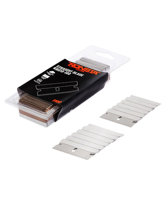 SCRAPER BLADES SINGLE EDGE 100PC
