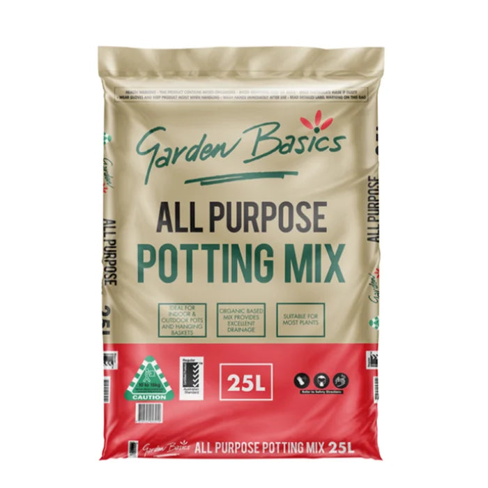 POTTING MIX 25L GARDEN BASIC ALL PURPOSE