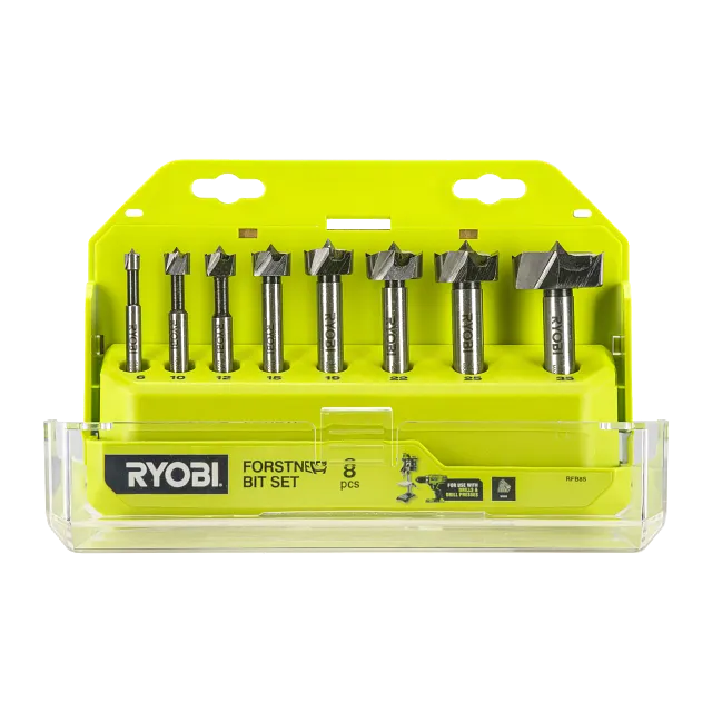 FORSTNER BIT SET RYOBI 8PC