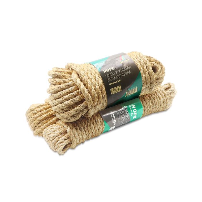 ROPEKIN ROPE SISAL 3ST 6MMX15M