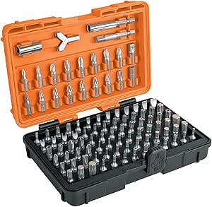 100PC SCREWDRIVER INSERT BIT SET