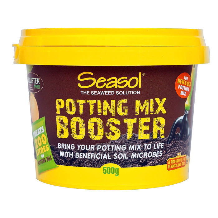 SEASOL POTTING MIX BOOSTER 500GM TUB 107