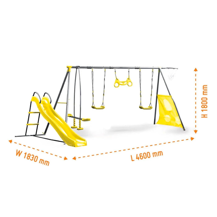 PLAY EQUIPMENT SWING SET 7 FUNCTION