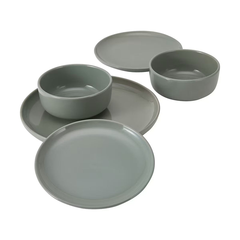 SAGE GREEN 12 PIECE DINNER SET