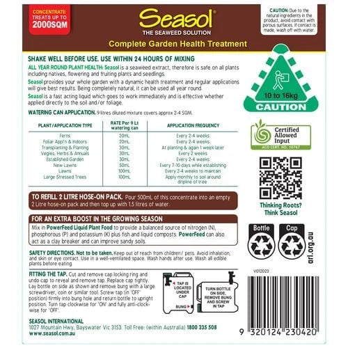 SEASOL 10L COMPLETE GARDEN HEALTH TREATMENT