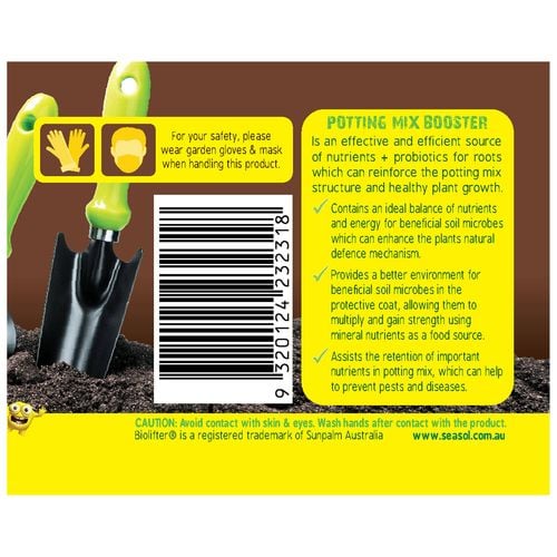 seasol potting mix SEASOL 500G POTTING MIX BOOSTER TUB — Island Enterprises Limited