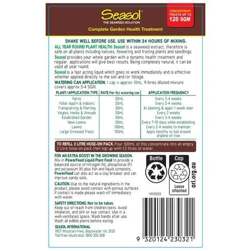 SEASOL 600ML COMPLETE GARDEN HEALTH TREATMENT