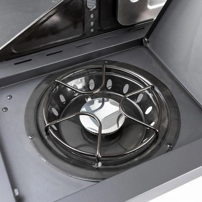 GAS BBQ HOODED JUMBUCK 4 BURNER STARDOM 11