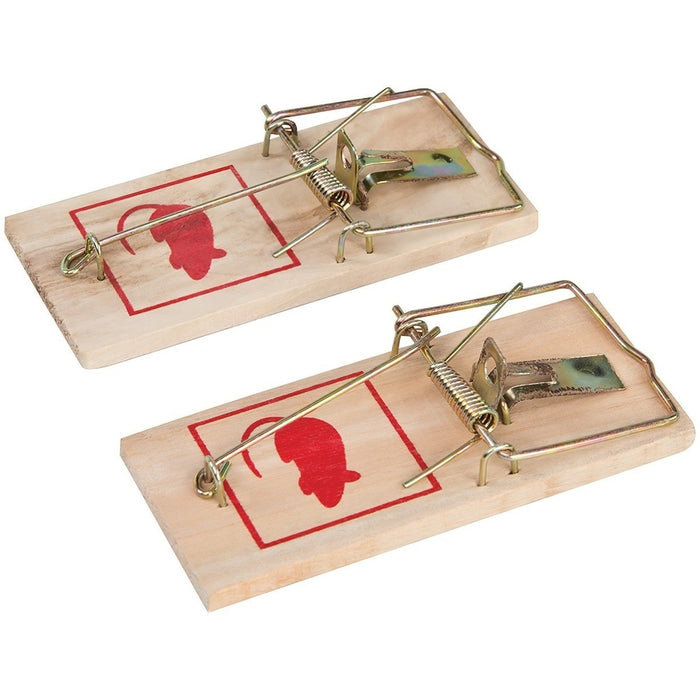 TRAP MOUSE WOODEN 2PK