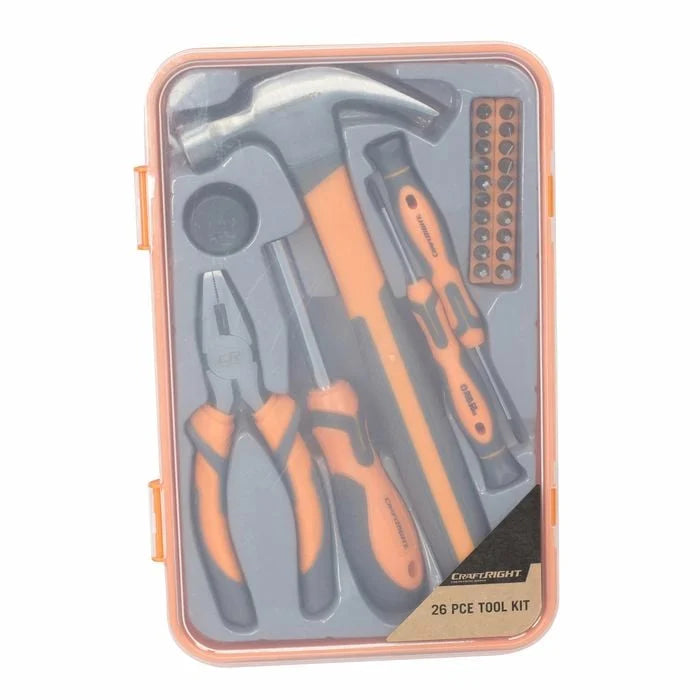 TOOL KIT CRAFTRIGHT 26PCE 952002027V