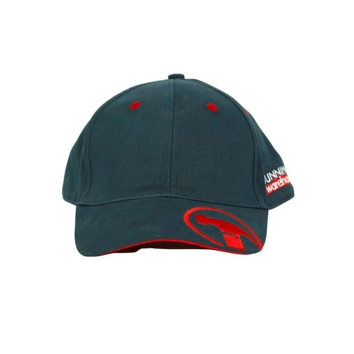 BUNNINGS GREEN CAP HAMMER ON PEAK