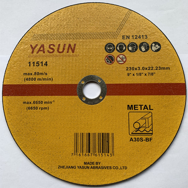 CUTTING WHEEL 125MM*2.5MM*22MM